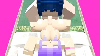 Legna Deth Gets Fucked By Ice Yukimura in 'Minecraft Sex'
