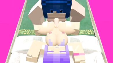 Legna Deth Gets Fucked By Ice Yukimura in 'Minecraft Sex'