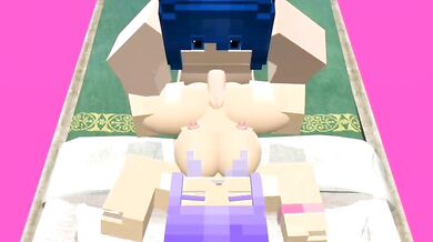 Legna Deth Gets Fucked By Ice Yukimura in 'Minecraft Sex'
