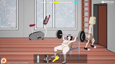 - Sweaty Fuckfest in the Sex Gym!