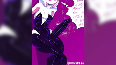 Tight and Wet: Gwen's Suit Slip