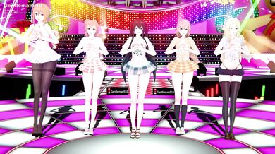 Yukino's Blue Balls: Yukino Yukinohara, Yui Isshiki and Iroha Gomamori Get Fucked by the Sad Cat Dance Crew [KKS/MMD]