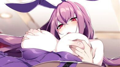 Busty Redhead Slays with Wet Tongue Play in 'Scathach'