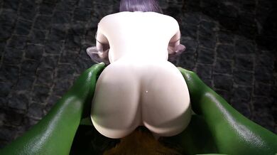 Unleashed Beastly Desires - Xiao Wus Orgy with the Orcs