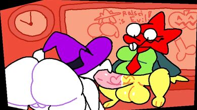 Toriel's Anal Licking Adventures with Alphys