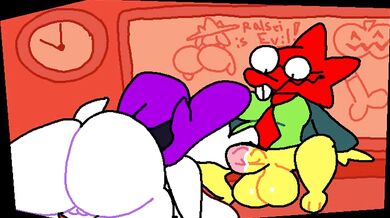 Toriel's Anal Licking Adventures with Alphys