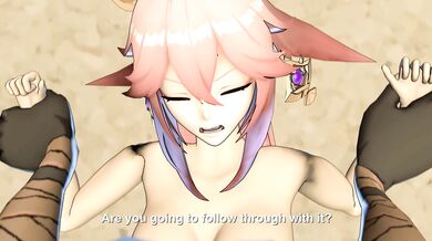 Yae Miko train Hilichurls to breeding (subbed ENG)