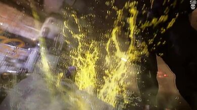 Girl Takes a Piss and Breaks Wind, Ewww Gross!