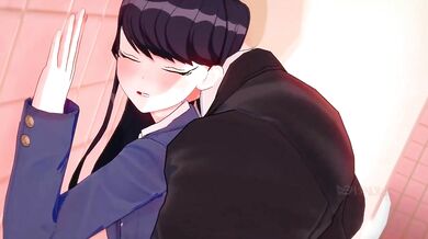 Horny Masturbation Video: Komi-San's First Time