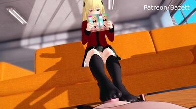 Sexy Moments Twist Sexuality - Anime and Hentai Hot Girl Panty Flashing BDSM Bondage - Kakegurui Twin vs Mary Saotome - Bazett