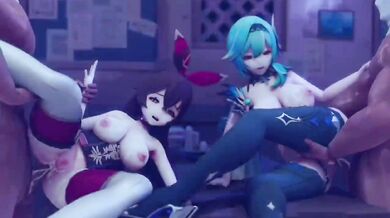 [HMV] Genshin Impact - Naughty Little Rabbit