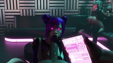 Ecstasy with the Sexy Cyborg in Android Eden