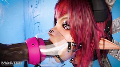 Rewritten as: Exploring the Freshness of a Young Womans Body in an Indoor Restroom Facility