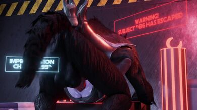 Tali Gets Fucked by a Hairy Beast