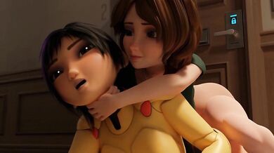 Aunt Cass' Randy Lesbian Romp with Tomago