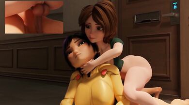 Aunt Cass' Randy Lesbian Romp with Tomago