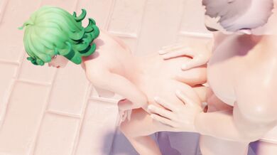 Tatsumaki's epic facial fun with Snazy3d