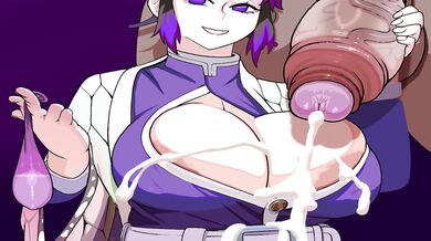 Sexy Ninja Babe Gets Sticky and Spooged!