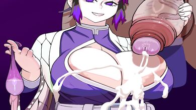 Sexy Ninja Babe Gets Sticky and Spooged!