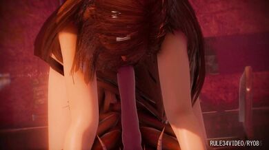 Jazz's Dick Plays Tifa's Twat
