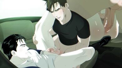 Matthew Raynor and Jin Cheong-Woo's Full Body Collapse Hentai Fuck Fest