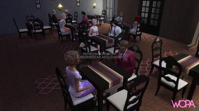 Blonde Wife Banged by BBC in Public Restaurant as Cuckold Hubby Jerks Off