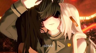 Tempting Vanessa in her sexy bunny costume gets punished by the evil Sweet GPT