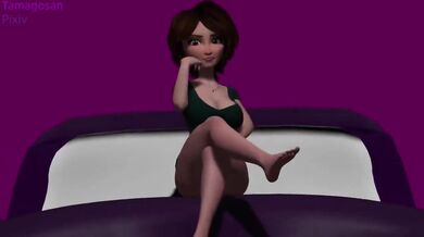 Aunt Cass and Zero Two's Wild Dance Party!