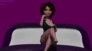 Aunt Cass and Zero Two's Wild Dance Party!