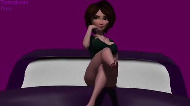 Aunt Cass and Zero Two's Wild Dance Party!