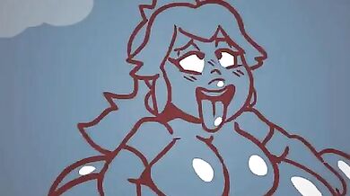Huge Rosalina and her Futa Fury