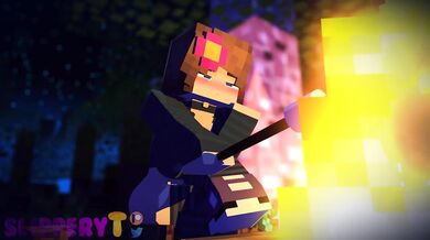 Creeper Cums All Over Jennys Hot Body in the Woods!