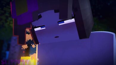 Creeper Cums All Over Jennys Hot Body in the Woods!