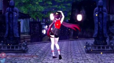 Come to Deep Blue Town - Hentai Adventures with Hu Tao