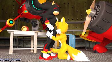 Shadow's Hard Gun Measured by Tails
