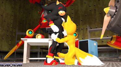 Shadow's Hard Gun Measured by Tails
