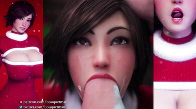 Mrs Clauss Naughty Little Helper Asuka Loves To Get Milked!