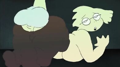 Amalgamte/Everyman drills Alphys' tight asshole