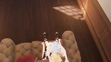 Furina and Aether's Steamy Sofa Sex Romp in Latest Animated Mod Release!