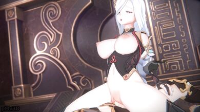 The Hottest Bad Girls Genshin Sex Party in 3D
