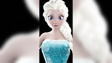 Elsa's Nude Experiment