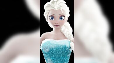 Elsa's Nude Experiment