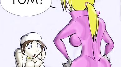 Nuts vs Guts Reimagined: Nina and Anna's Crotch Kicking Brawl