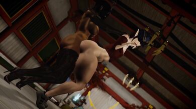 Male Futa Taking Rough Love with a Hot Babe