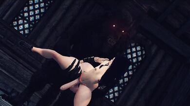 Transforming into a sexy femboy werewolf, you attempt to breed your mate but end up being unable to get pregnant
