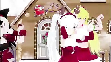 Ruby Red's Naughty Christmas Fuckfest