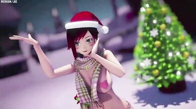Ruby Red's Naughty Christmas Fuckfest