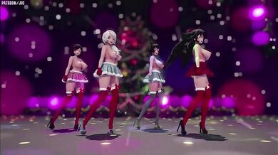 Ruby Red's Naughty Christmas Fuckfest