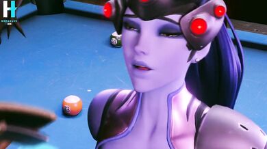 The Busty Widow and the Nympho Tracer's Lesbian Sex-Fest