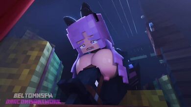 Lily's Bestiality Adventures with a Minecraft Horse